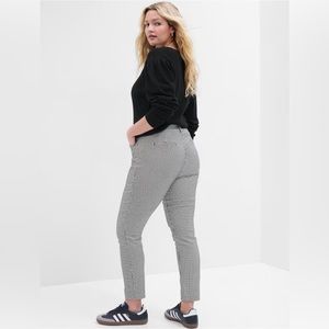 NWT Gap Skinny Ankle Pants in Bi-Stretch (Houndstooth)